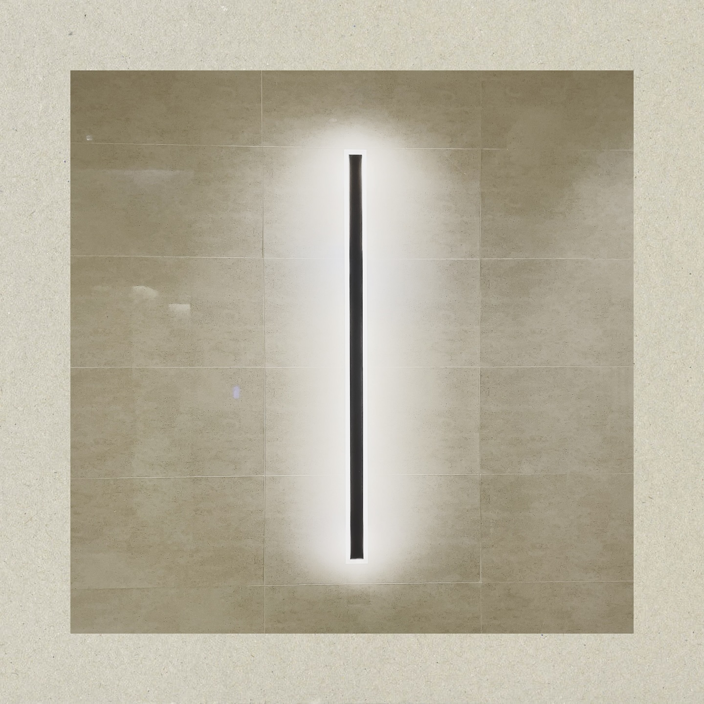 Modern interior lighting fixture detail